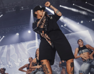 Beéle durante su concierto en Puerto Rico.