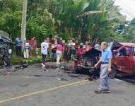 El pasado 9 de agosto, un siniestro de tránsito se dio en Huamboya (Morona Santiago).