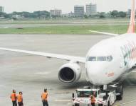 Imagen referencial de un avión en el aeropuerto