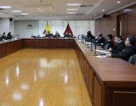 El Pleno de la Corte Nacional de Justicia, en sesión extraordinaria, analizará la situación del concurso de méritos y oposición para la selección y designación de juezas y jueces de este Alto Tribunal.