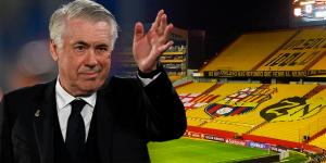 Carlo Ancelotti, visitará el estadio Monumental como el técnico de Brasil.