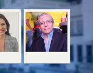 De izquierda a derecha, Patricia Terán y Pascual del Cioppo.