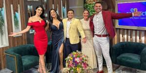 Presentadores del matinal de las familias