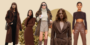 Imagen referencial al color chocolate.