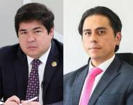 Roberto Luque, Arturo Félix y Roberto Calero.