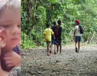 Un migrante ecuatoriano rescató a un niño en la selva del Darién