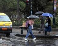 Foto referencial a lluvias.