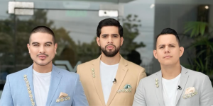 Alejandro Montes de Oca, Toño Navarrete y Jhonatan Luna en una imagen de archivo.