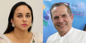 Gabriela Rivadeneira (izq.), Ricardo Patiño (der.) permanecen en México.