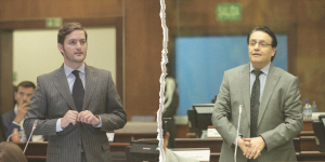 Esteban Torres y Fernando Villavicencio tuvieron un cruce de palabras