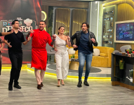 Virginia Limongi, Dora West, Pancho Molestina, José Urrutia, Gaby Díaz y Frank Bonilla en una imagen de archivo.