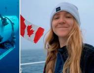 Una joven grabó los últimos momentos antes de que el suergible Titán, se sumerga.