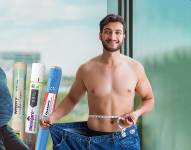 Hombre que ha perdido peso.