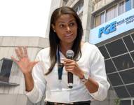 Diana Salazar, fiscal general del Estado, en Ecuador.