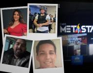 Composición fotográfica en las que se muestra a algunos de los involucrados en el caso Metástasis.