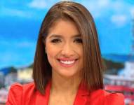 Imagen de archivo de Dayanna Monroy, periodista ecuatoriana.