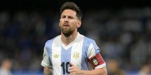 Leo Messi, leyenda de Argentina.