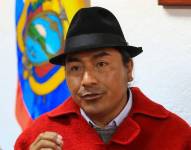 Segundo Leonidas Iza Salazar, de 42 años, es presidente de la Conaie desde el 27 de junio de 2021.