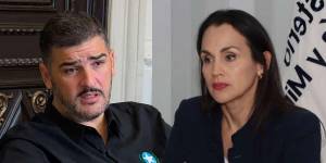 Aquiles Álvarez e Inés Manzano.