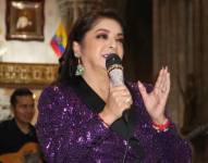 Paulina Tamayo es considerada la Grande del Ecuador por su amplia trayectoria musical.