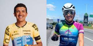 Richrd Carapaz y Miryam Núñez, campeones nacionales de contrarreloj