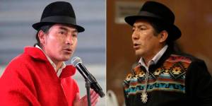Elecciones Ecuador 2023: Leonidas Iza y Salvador Quishpe buscan la candidatura a la Presidencia por Pachakutik