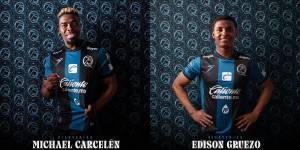 Michael Carcelén y Edison Gruezo nuevos jugadores de Querétaro