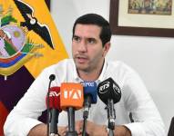 La fotografía del ministro de Energía, Roberto Luque.