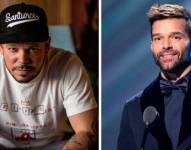 Los artistas Residente y Ricky Martin.
