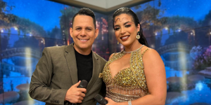 Jhonathan Luna y Lissette Cedeño en una imagen de archivo.