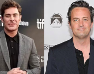 Zac Efron y Matthew Perry se conocieron por primera vez durante la grabación de la película 17 otra vez.