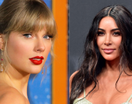 Taylor Swift es una cantante de 33 años y Kim Kardashian es una socialité, modelo y empresaria de 43 años.