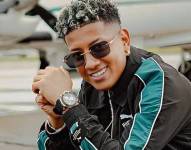 Artista ecuatoriano Jombriel durante la grabación de un videoclip.