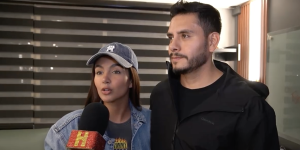 Dayanara Peralta y Jonathan Estrada en una imagen de archivo.
