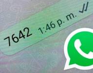 Imagen referencial al código 7642, la agrupación numérica que ha estado asustando a varios usuarios de la aplicación de mensajería instantánea más famosa del mundo.