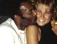 Pelé y Xuxa, cuando mantenían una relación.