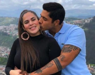 Mayra Jaime y David Naula en una imagen de archivo.