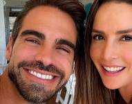 Carmen Villalobos y su actual pareja, Frederick Oldenburg, en una imagen subida a redes sociales.