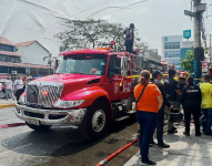 Incendio se reporta en Sauces 8, al norte de Guayaquil