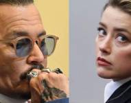 Imágenes de archivo que datan al pasado juicio entre Johnny Depp y Amber Heard.