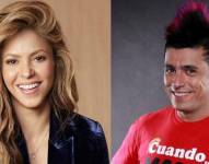 Imágenes de archivo Shakira y Santiago Alarcón.