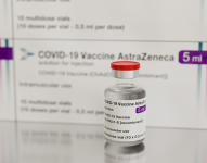 Imagen referencial. Vacuna AztraZeneca.