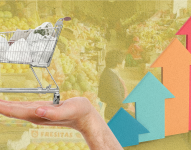 La canasta familiar básica se compone de 75 productos con probabilidad de ser consumidos al menos una vez al mes.