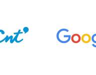 Logo de CNT y Google quienes firmaran acuerdo.