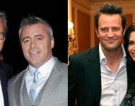 LeBlanc interpretó a Joey, mejor amigo del personaje de Perry, mientras que Cox era la esposa en la ficción del fallecido actor