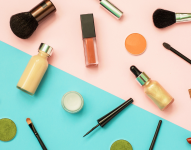 Imagen referencial de productos de belleza