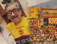 Luis Humberto Murillo, de 77 años, viajará a Quito junto a su hijo para la final contra Barcelona.