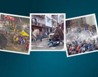Desmanes se registraron en varias ciudades durante las festividades por carnaval.