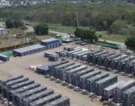 Imagen de la planta termoeléctrica.