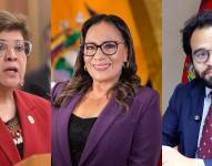 Ivonne Núñez, Zaida Rovira y Edgar Lama.